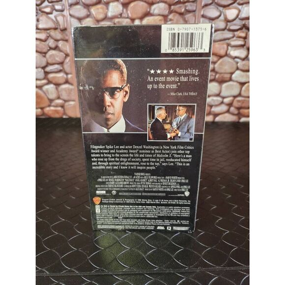 Malcolm X VHS 1993  Brand New Sealed 2 Tape Set Denzel Washington Spike Lee - Picture 3 of 6